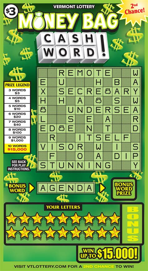 WCLC Money Bags Cashword .